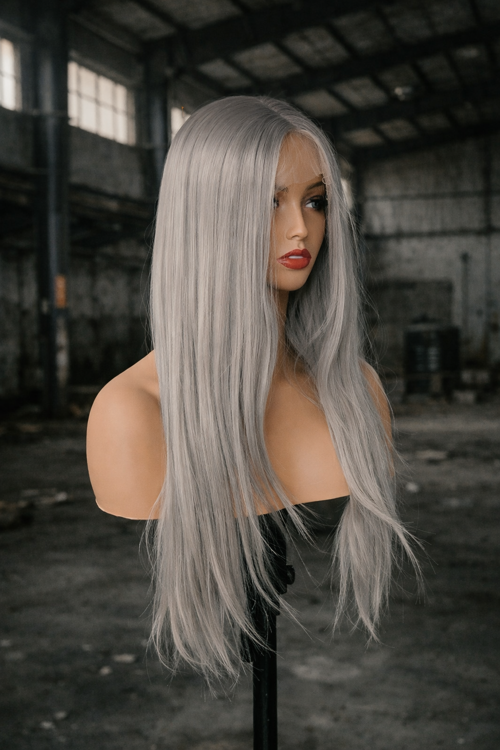 Silver Gray Wig