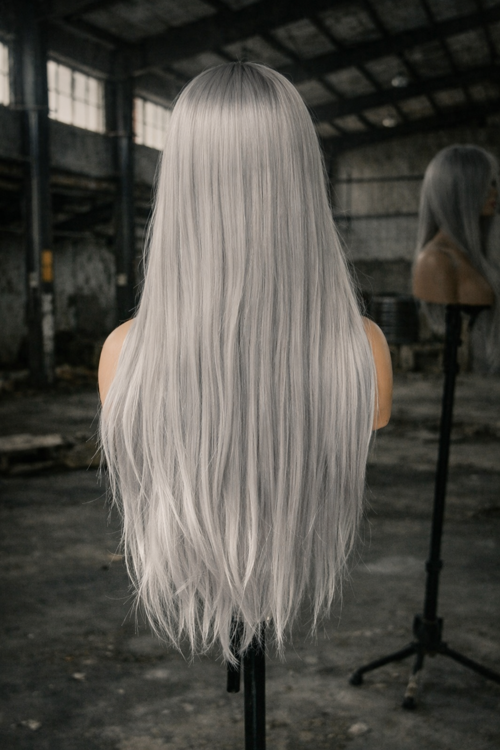 Silver Gray Wig