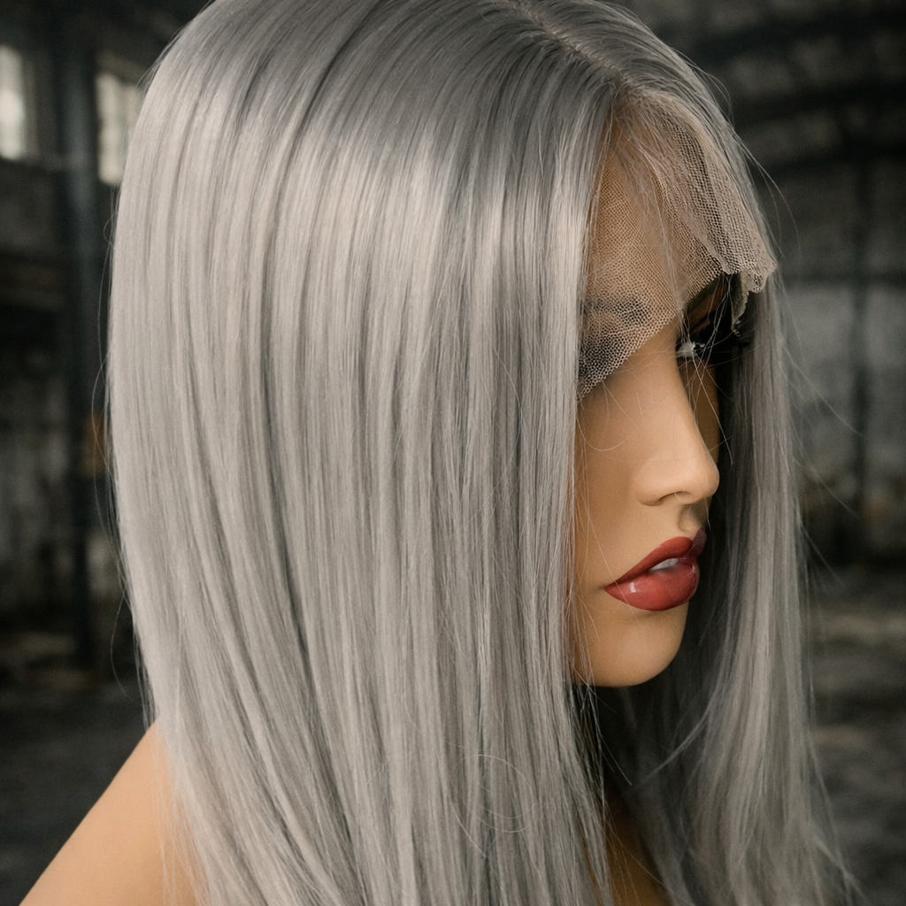 Silver Gray Wig