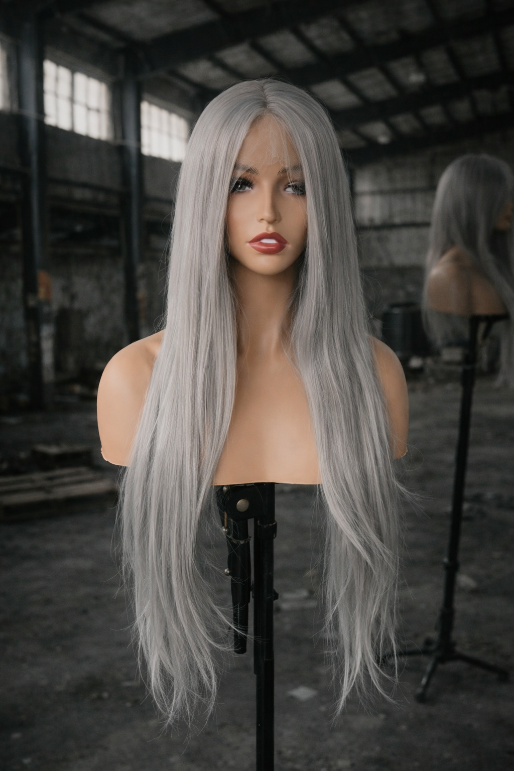 Silver Gray Wig